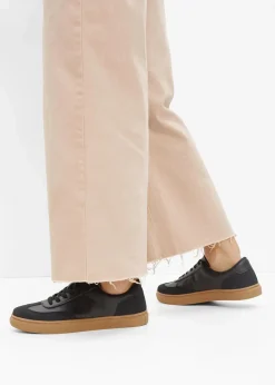 bonprix Sneaker|Sport- & Trekkingschuhe^Sneaker im Retrolook schwarz