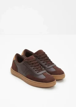 bonprix Sneaker|Sport- & Trekkingschuhe^Sneaker im Retrolook dunkelbraun