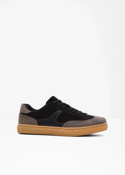 bonprix Sneaker^Sneaker im Retrolook schwarz/grau