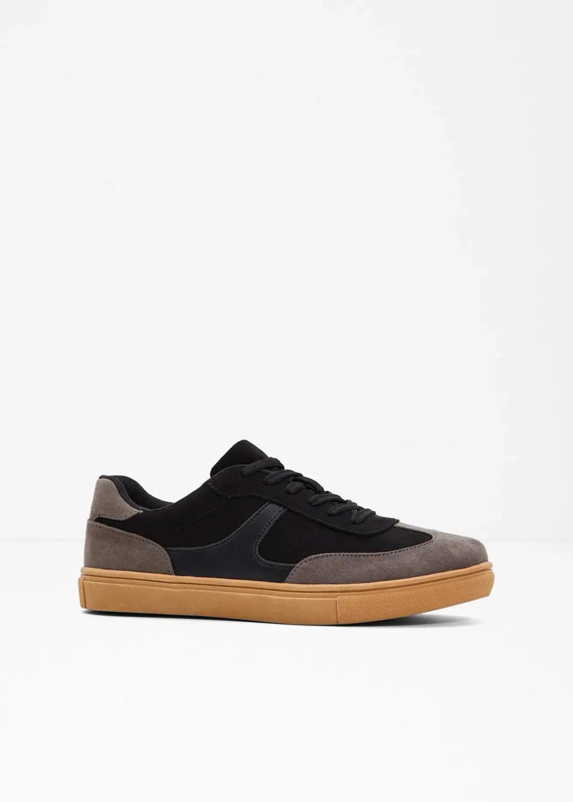 bonprix Sneaker^Sneaker im Retrolook schwarz/grau