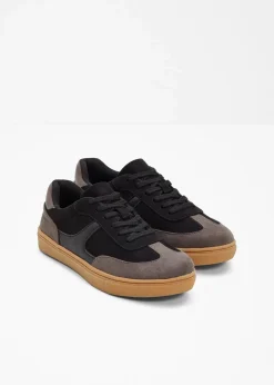 bonprix Sneaker^Sneaker im Retrolook schwarz/grau