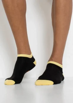 bonprix Mehrfachpacks|Jungen·Strümpfe^Sneaker Socken Wochentage (8er Pack) mit Bio-Baumwolle schwarz/bunt
