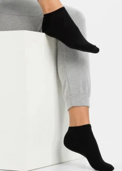 bonprix Socken|Socken^Sneakersocken mit Bio-Baumwolle (20er Pack) schwarz