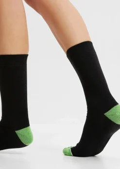 bonprix Nachhaltigere Materialien|Socken & Strumpfhosen^Socken mit Bio-Baumwolle (5er Pack) schwarz