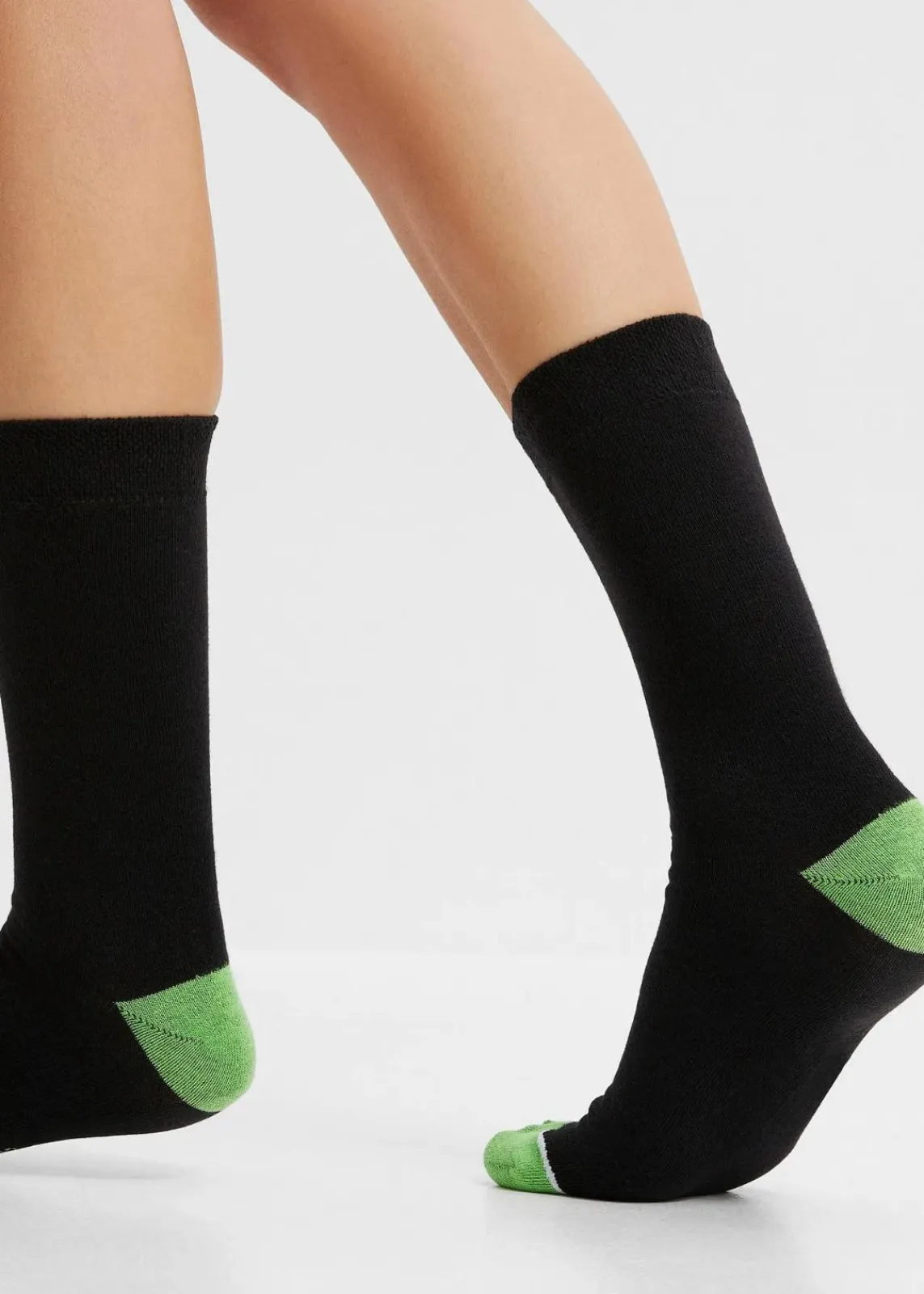 bonprix Nachhaltigere Materialien|Socken & Strumpfhosen^Socken mit Bio-Baumwolle (5er Pack) schwarz