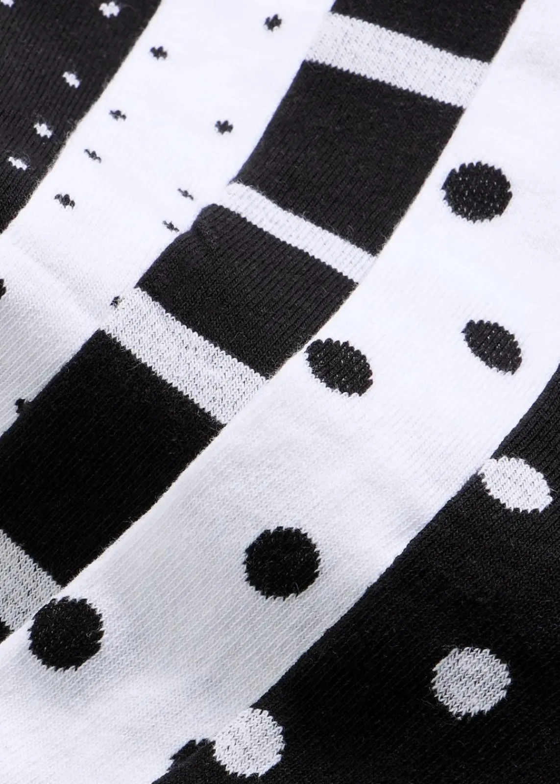 bonprix Socken & Strumpfhosen|Nachhaltigere Materialien^Socken mit Bio-Baumwolle (5er Pack) schwarz + weiß