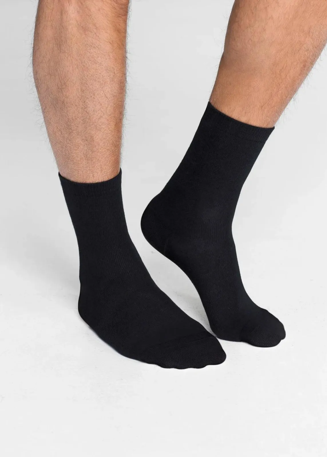 bonprix Mehrfachpacks|Jungen·Strümpfe^Socken mit Bio-Baumwolle (10er Pack) schwarz