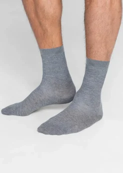 bonprix Socken & Strumpfhosen|Basics^Socken mit Bio-Baumwolle (10er Pack) grautöne
