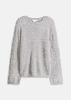 bonprix Bekleidung·Umstandsmode|Pullover & Strickjacken^Softer Pullover mit weiten Ärmeln hellgrau meliert