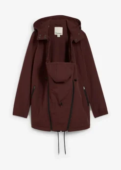bonprix Bekleidung·Blazer|Umstandsmode^Softshell-Tragejacke / Umstandsjacke, weitenregulierbar terrabraun