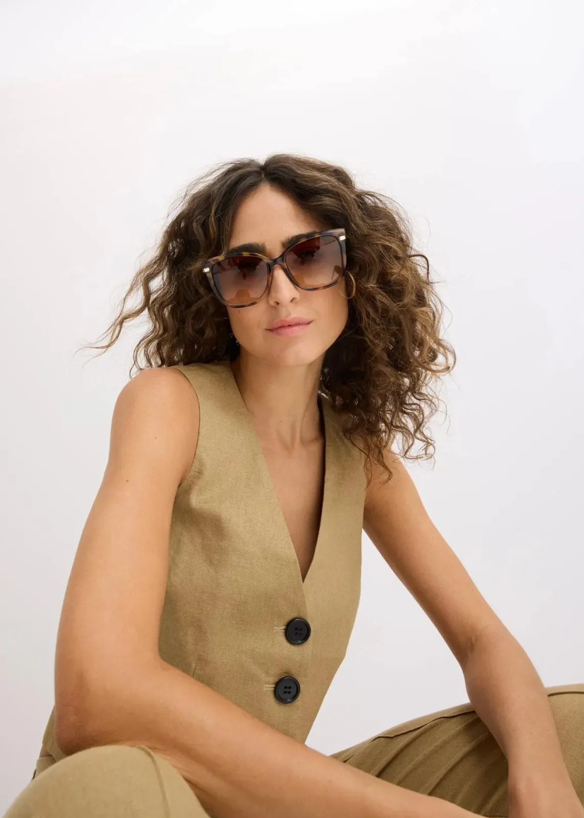 bonprix Sonnenbrillen^Sonnenbrille braun schildpatt