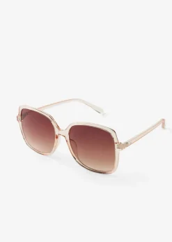 bonprix Sonnenbrillen^Sonnenbrille beige transparent