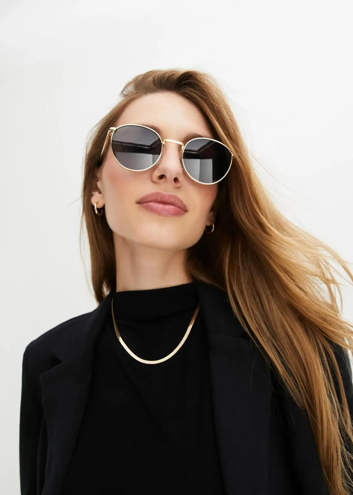 bonprix Sonnenbrillen^Sonnenbrille goldfarben
