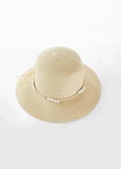 bonprix Strandmode|Mützen, Caps & Hüte^Sonnenhut natur