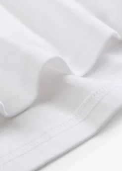 bonprix Shirts & Tops|Basics^Spaghettiträger-Top aus reiner Baumwolle (3er Pack) weiß +weiß + weiß