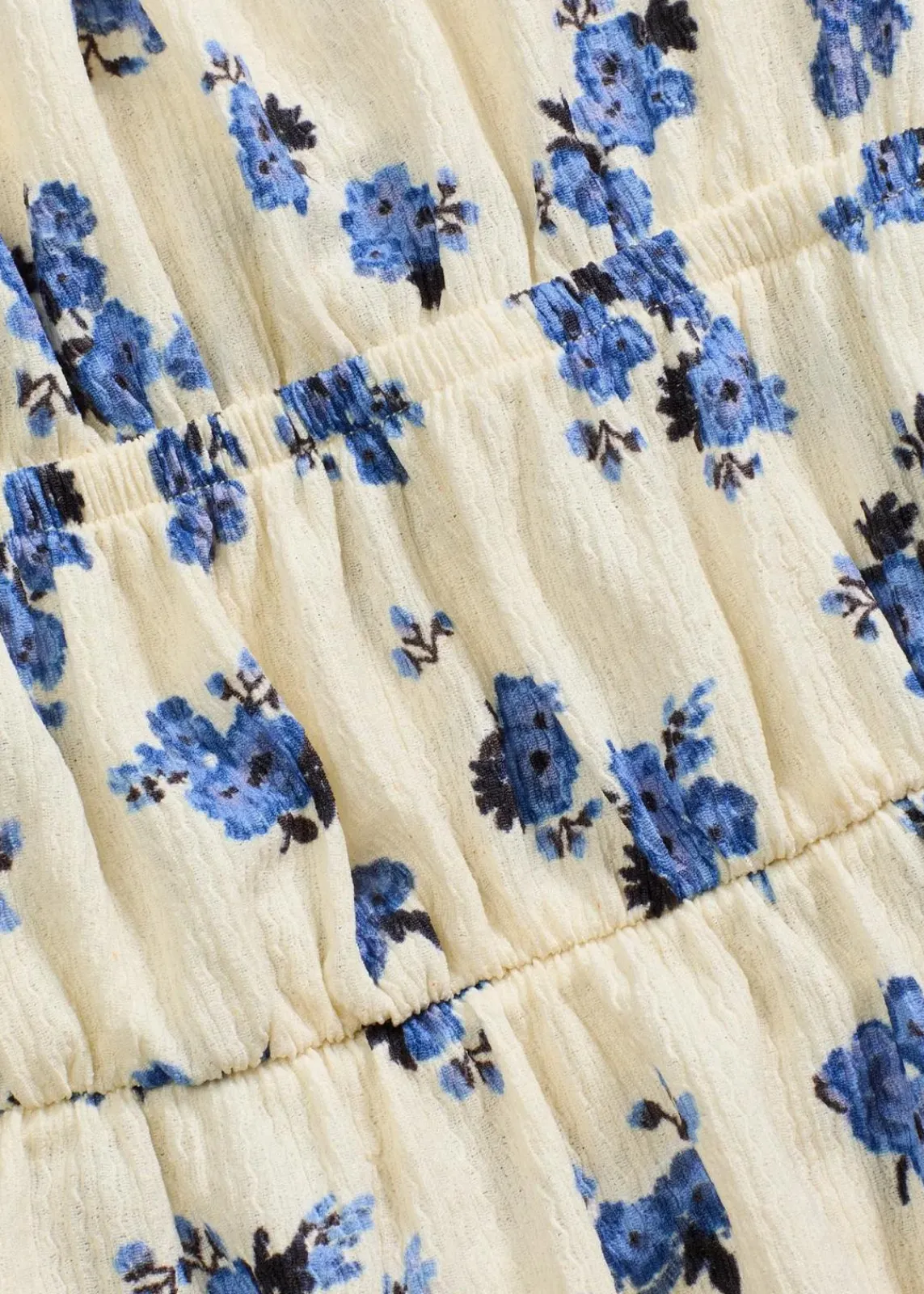 bonprix Shirts & Tops^Spaghettiträger-Top aus strukturiertem Crêpe wollweiß floral