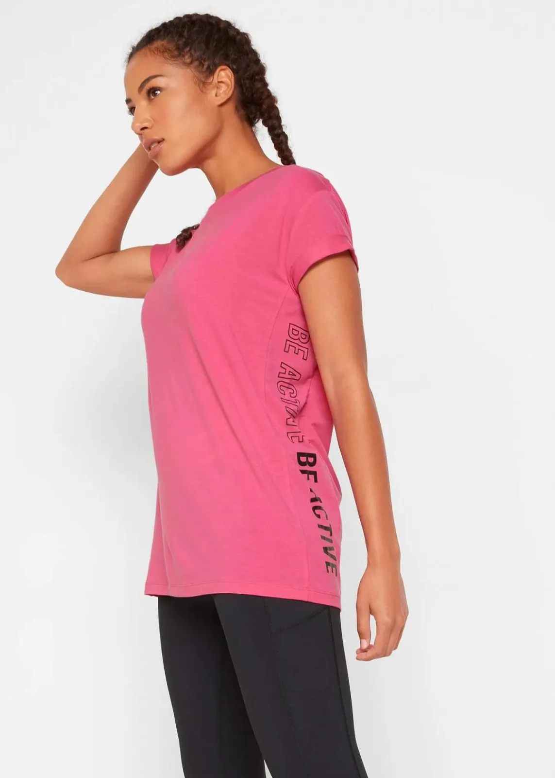 bonprix Shirts & Tops|Sportbekleidung^Sport T-Shirt pinklady bedruckt