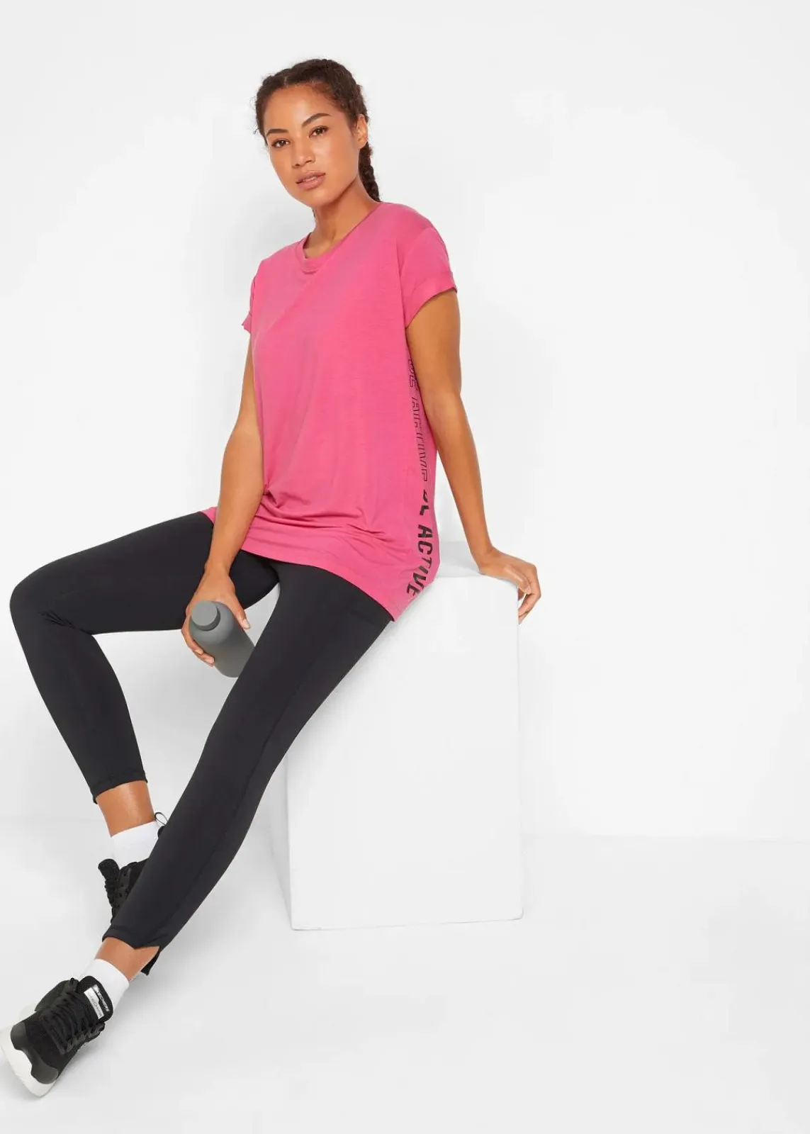 bonprix Shirts & Tops|Sportbekleidung^Sport T-Shirt pinklady bedruckt
