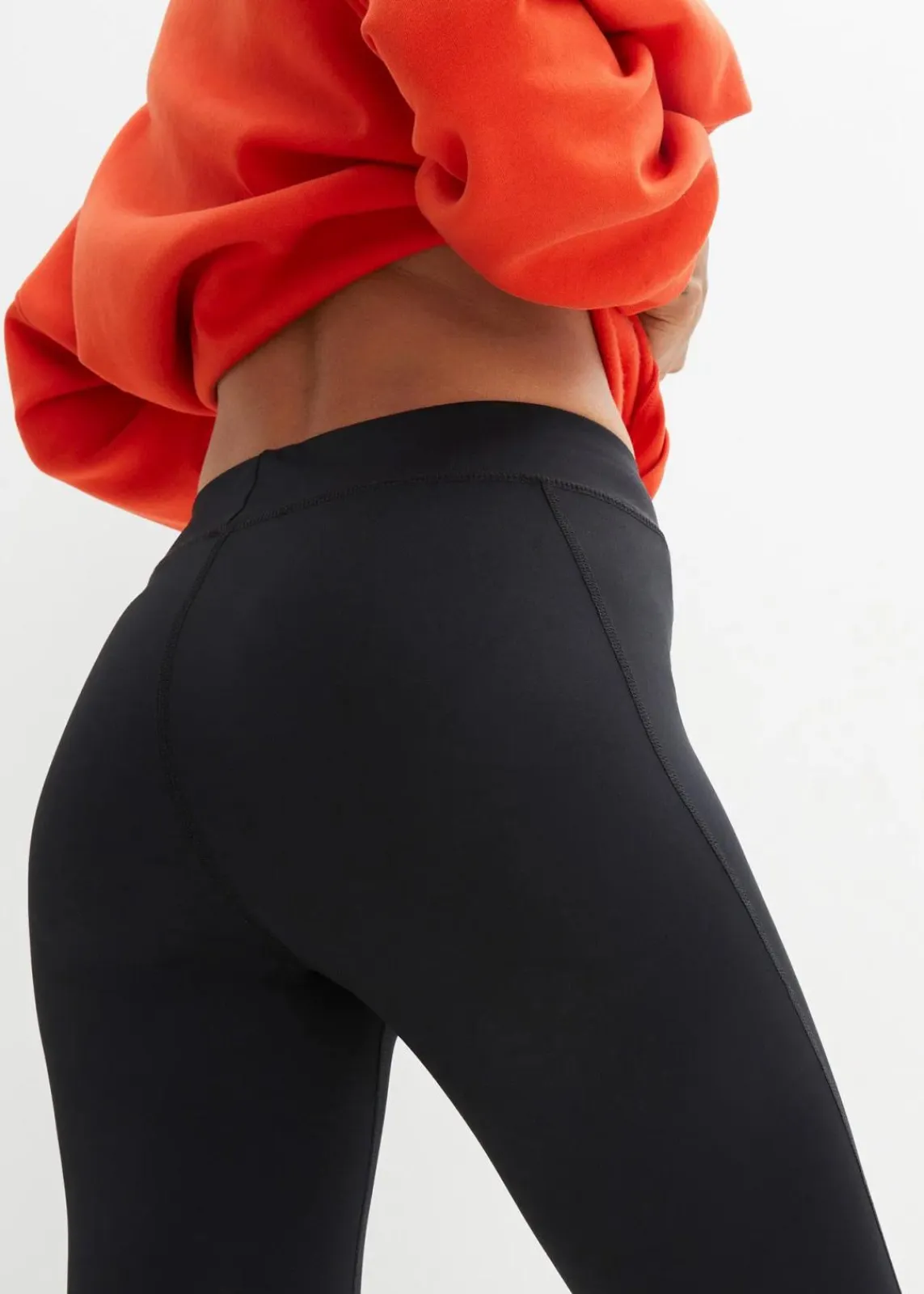 bonprix Bekleidung·Sweat|Bekleidung·Kleider^Sport-Capri-Leggings, schnelltrocknend schwarz