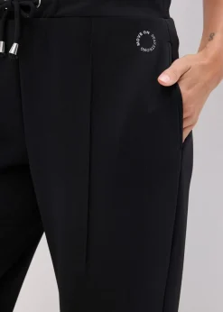 bonprix Bekleidung·Sweat|Bekleidung·Kleider^Sport-Hose mit Ziernähten schwarz