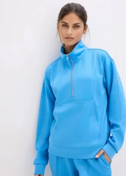 bonprix Jacken & Mäntel|Sportbekleidung^Sport-Jacke mit Stehkragen brilliantblau