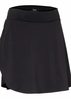 bonprix Bekleidung·Sportbekleidung|Bekleidung·Sweat^Sport-Rock mit integrierter Radlerhose, schnelltrocknend schwarz