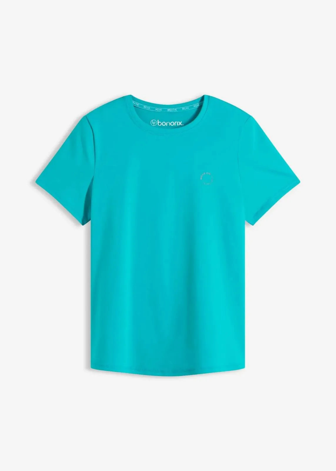 bonprix Bekleidung·Sweat|Nachhaltigere Materialien^Sport-Shirt aus stabilem Baumwollgriff smaragd