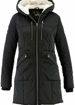 bonprix Bekleidung·Hosen|Jacken & Mäntel^Steppjacke schwarz