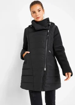 bonprix Bekleidung·Hosen|Jacken & Mäntel^Steppjacke schwarz