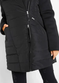 bonprix Bekleidung·Hosen|Jacken & Mäntel^Steppjacke schwarz