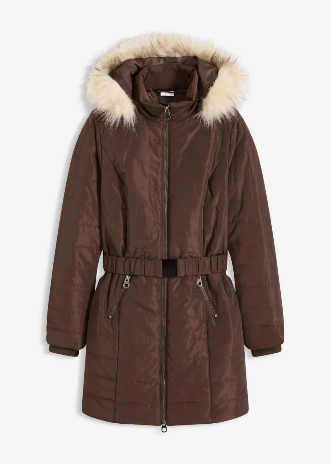 bonprix Nachhaltigere Materialien|Jacken & Mäntel^Steppjacke dunkelbraun