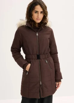 bonprix Nachhaltigere Materialien|Jacken & Mäntel^Steppjacke dunkelbraun