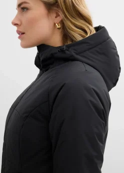 bonprix Jacken & Mäntel|Bekleidung·Hosen^Steppjacke schwarz
