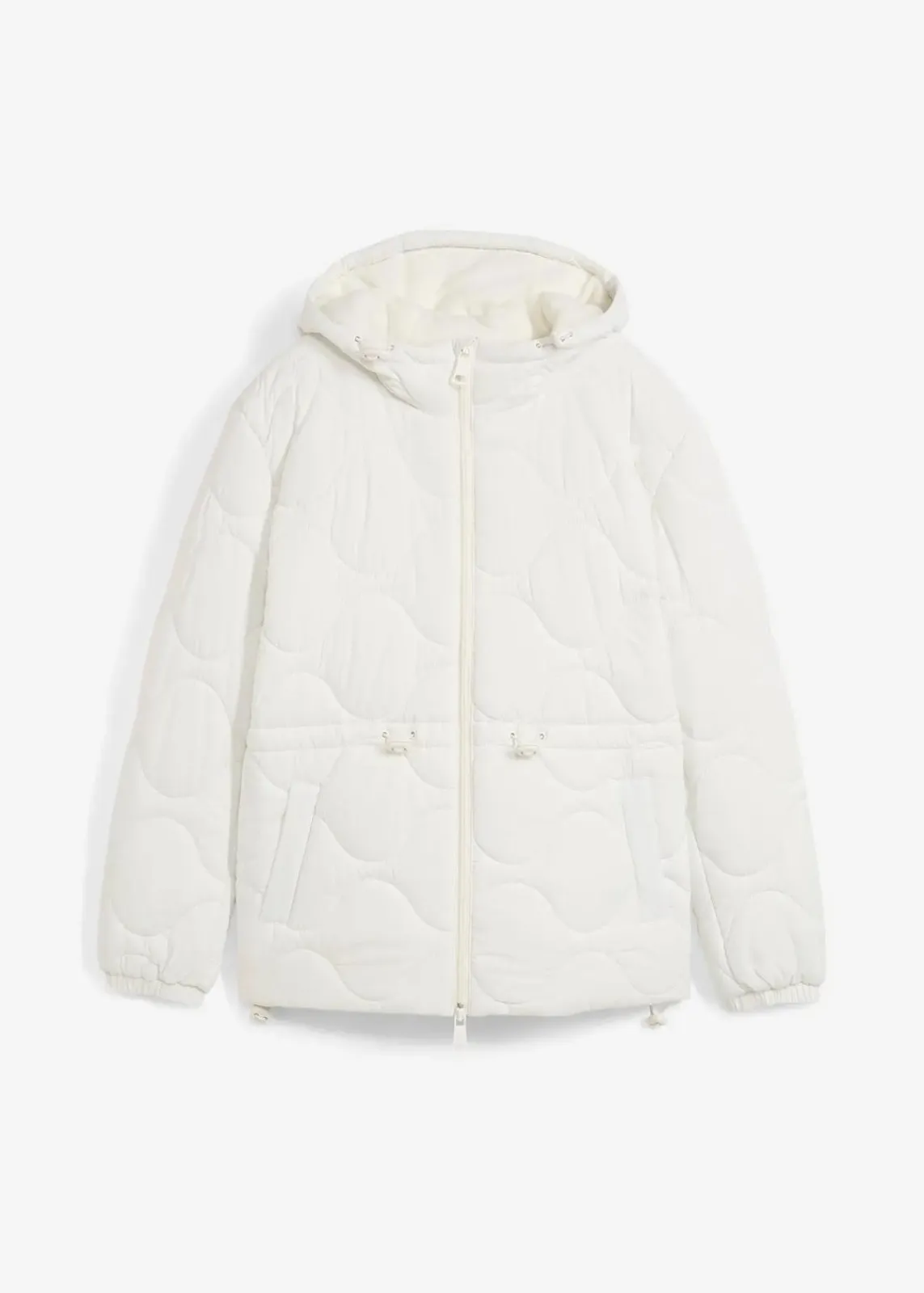 bonprix Jacken & Mäntel|Nachhaltigere Materialien^Steppjacke wollweiß