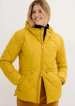bonprix Jacken & Mäntel|Nachhaltigere Materialien^Steppjacke ockergold