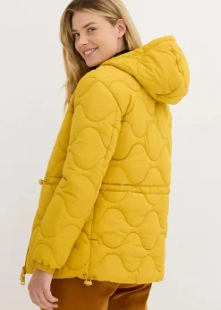 bonprix Jacken & Mäntel|Nachhaltigere Materialien^Steppjacke ockergold