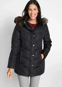 bonprix Bekleidung·Hosen|Jacken & Mäntel^Steppjacke schwarz
