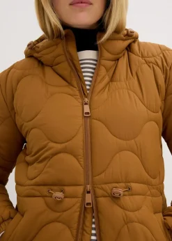 bonprix Jacken & Mäntel|Nachhaltigere Materialien^Steppjacke cognac braun