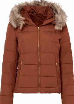 bonprix Jacken & Mäntel|Nachhaltigere Materialien^Steppjacke aus recyceltem Polyester kastanienbraun