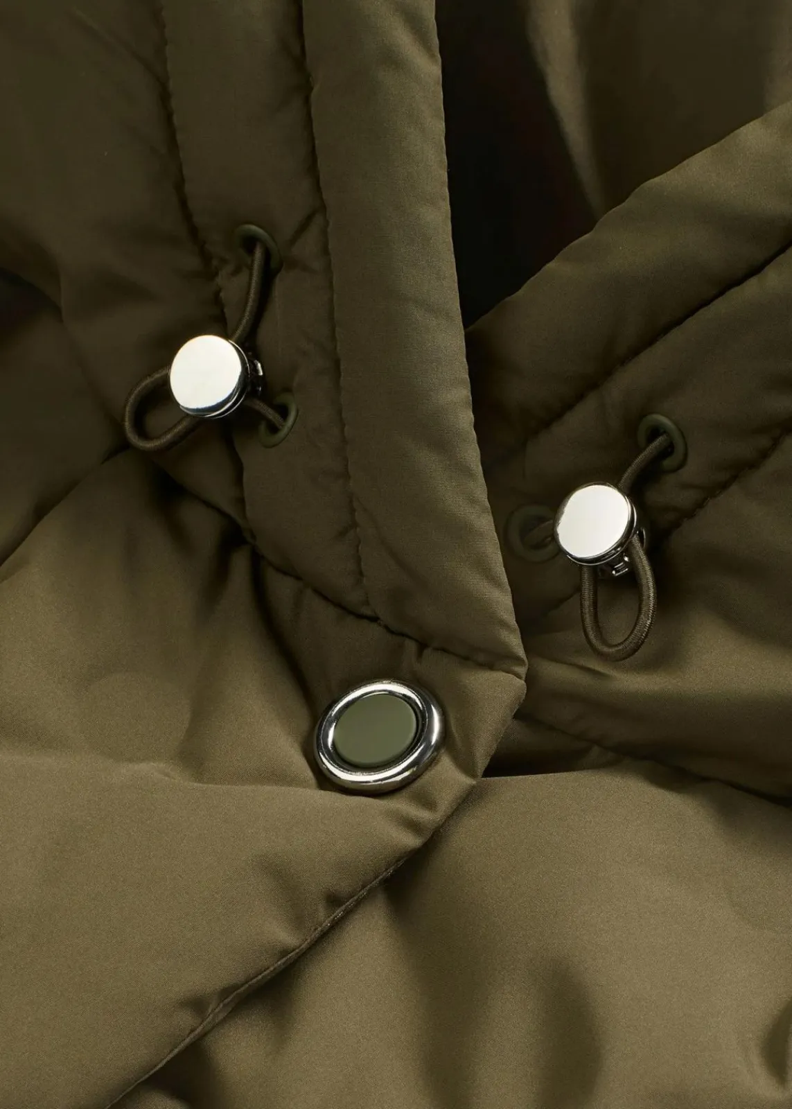 bonprix Bekleidung·Hosen|Jacken & Mäntel^Steppjacke in 2-in-1-Optik dunkeloliv