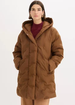 bonprix Jacken & Mäntel|Bekleidung·Hosen^Steppjacke in 2-in-1-Optik pimentbraun