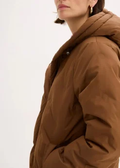 bonprix Jacken & Mäntel|Bekleidung·Hosen^Steppjacke in 2-in-1-Optik pimentbraun