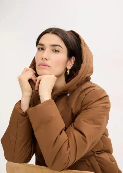 bonprix Jacken & Mäntel|Bekleidung·Hosen^Steppjacke in 2-in-1-Optik pimentbraun