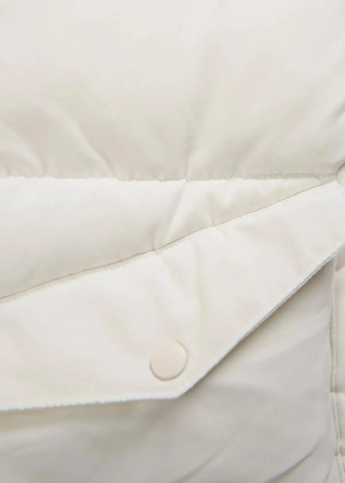 bonprix Jacken & Mäntel|Bekleidung·Hosen^Steppjacke mit Teddykragen perlweiß