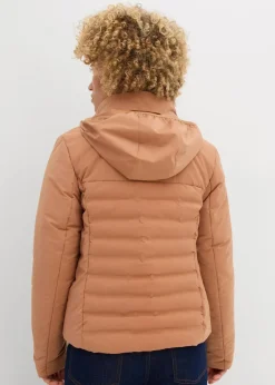 bonprix Bekleidung·Hosen|Jacken & Mäntel^Steppjacke, ultra leichtes Daunenimitat braun