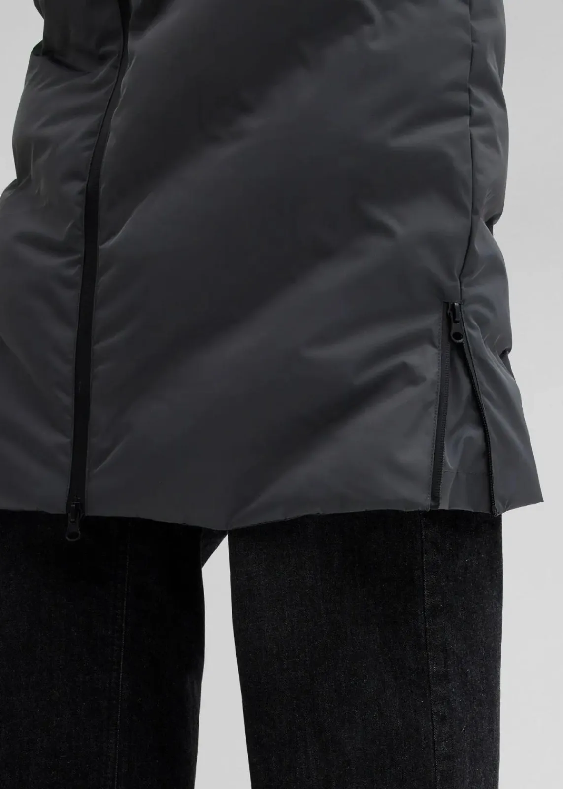 bonprix Bekleidung·Hosen|Jacken & Mäntel^Steppmantel anthrazit