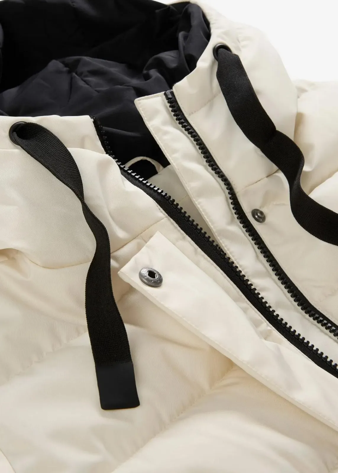 bonprix Jacken & Mäntel|Bekleidung·Hosen^Steppmantel naturbeige