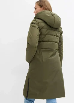 bonprix Bekleidung·Hosen|Jacken & Mäntel^Steppmantel dunkeloliv