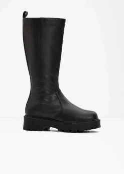 bonprix Stiefel|Gefütterte Winterschuhe^Stiefel schwarz