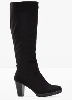 bonprix Stiefel|Schuhe & Accessoires In Spezialgrößen·Weite Schuhe^Stiefel schwarz